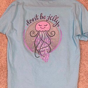 Heavily stained Simply Southern t-shirt Sparkles Boutique